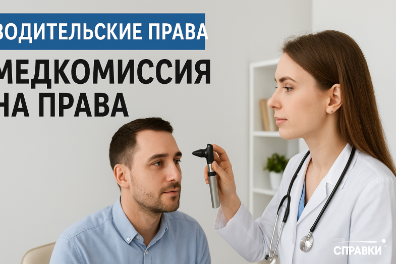 медкомиссия на права