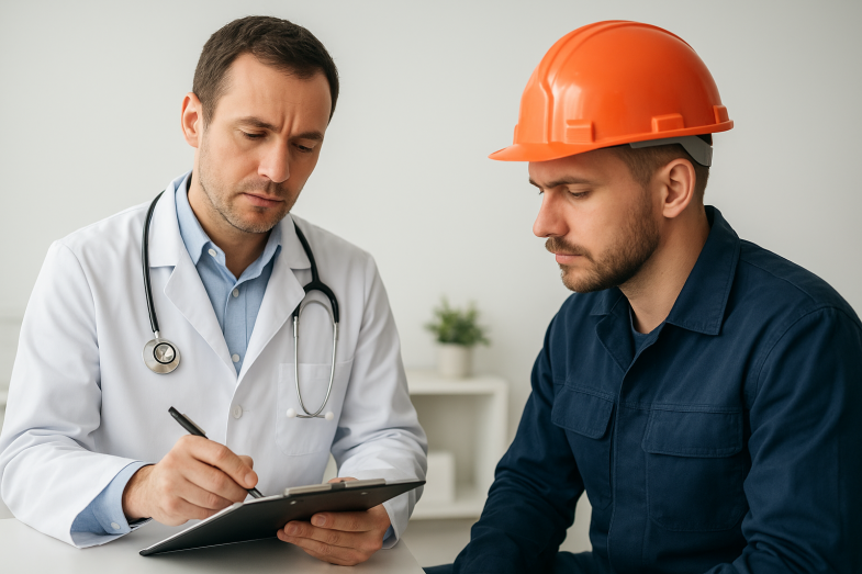 справка для высотных работ