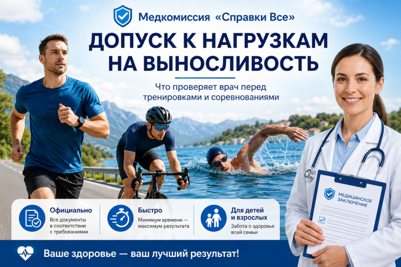 Допуск к нагрузкам на выносливость